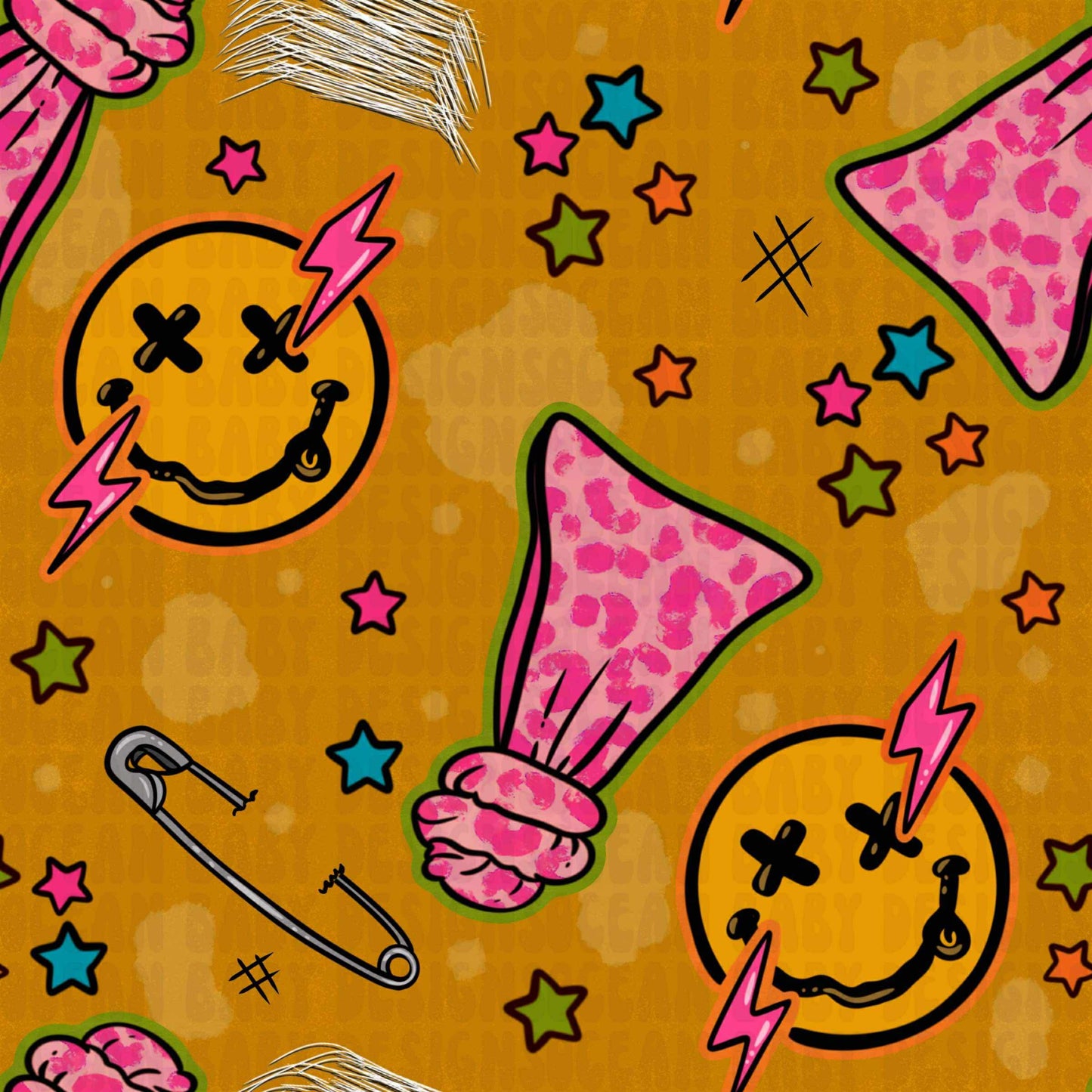 Skater Topknot Vibes