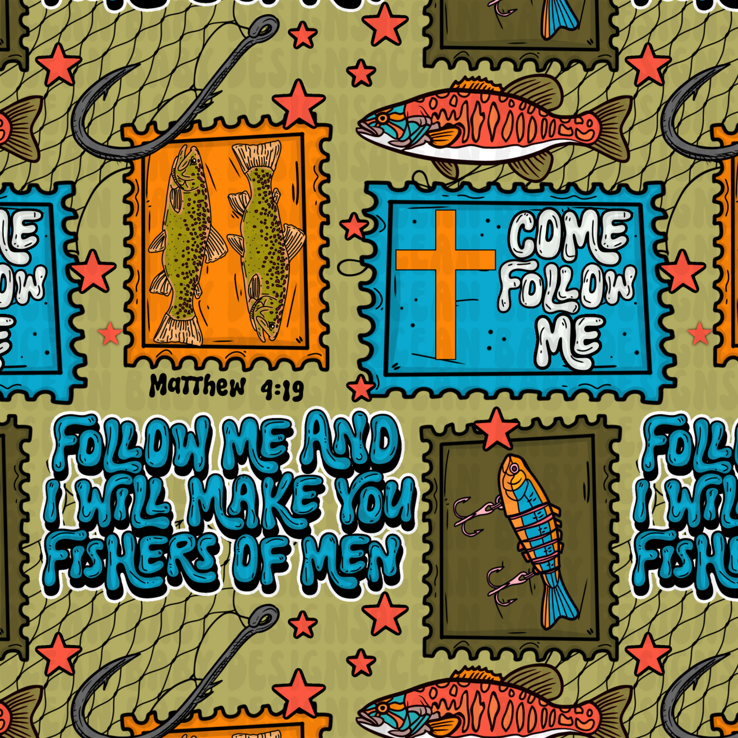 (Boy)Matthew 4:19 fishers of men