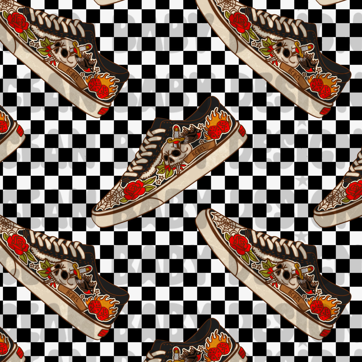 Tattoo shoes