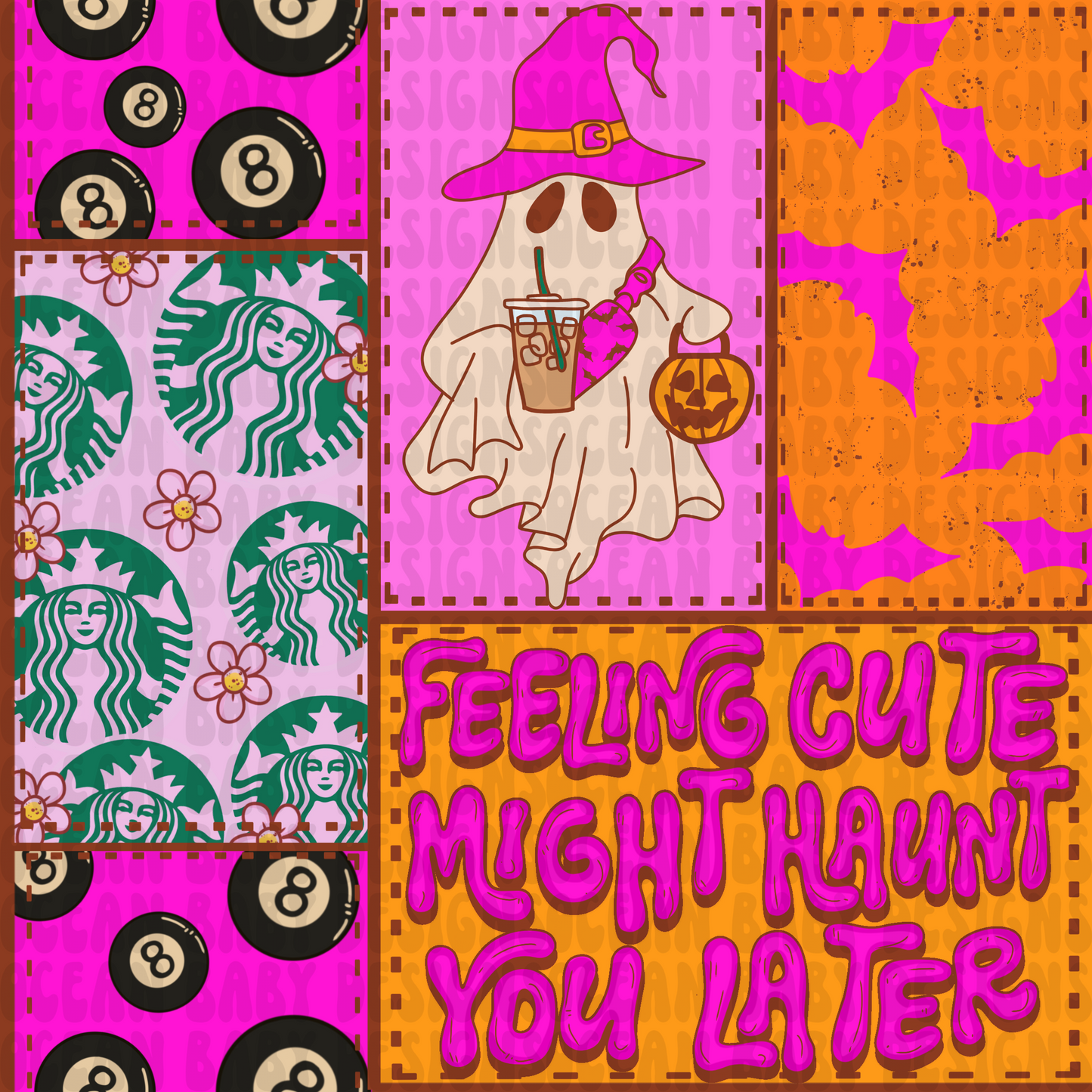 Starbies ghost patchwork