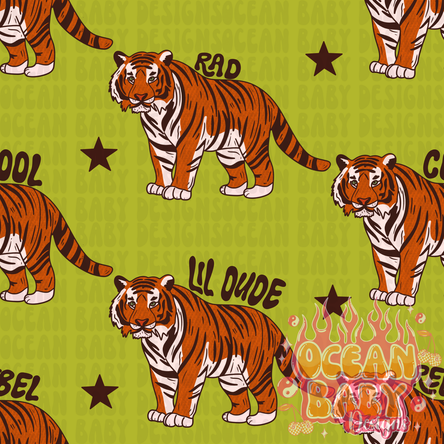 Lil dude tigers