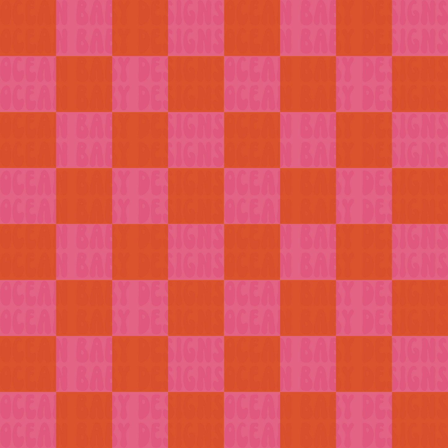 Checkered Peace love Jesus coord