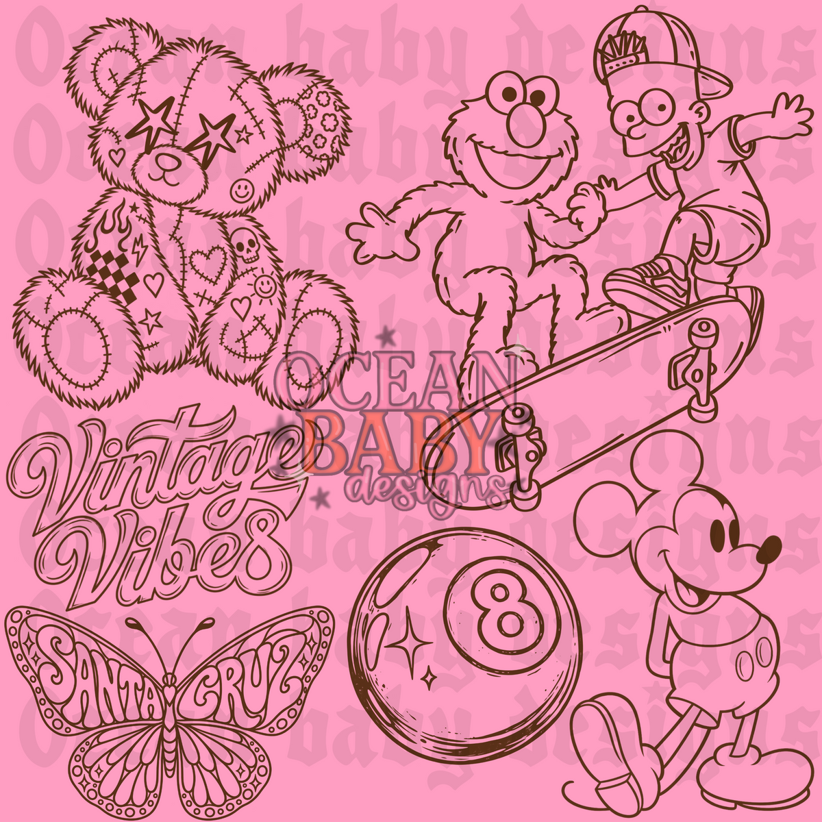 TOONZ & TATTOOS CLIPART