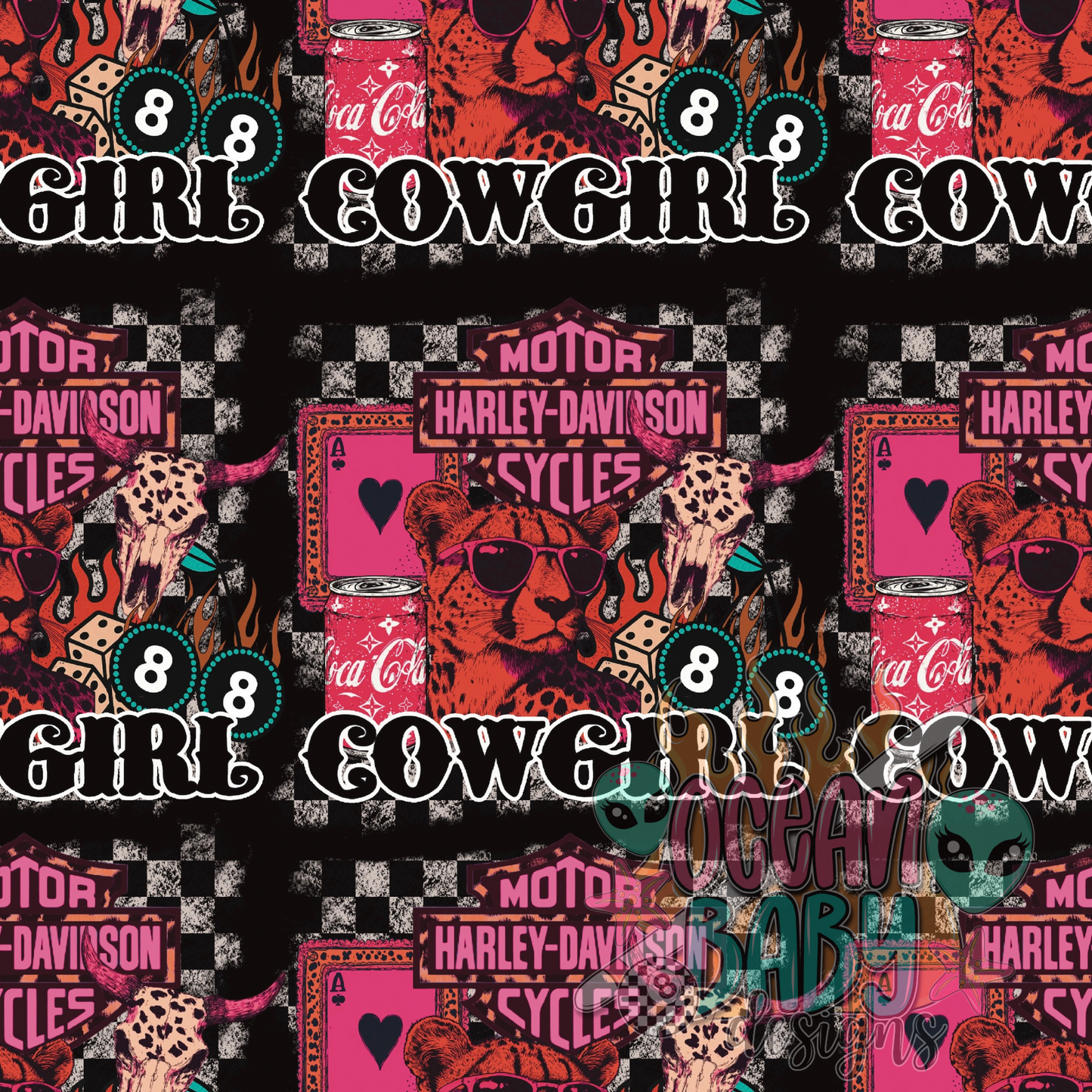 Western retro mashup