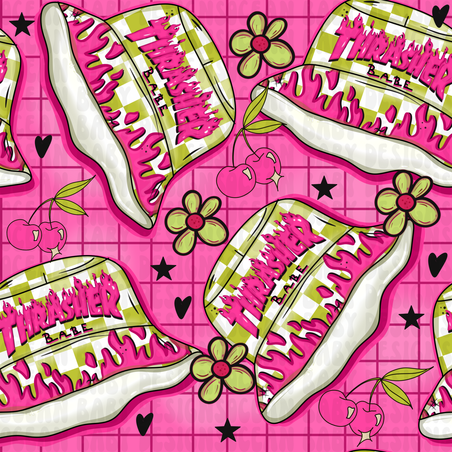 Thrasher bucket hats