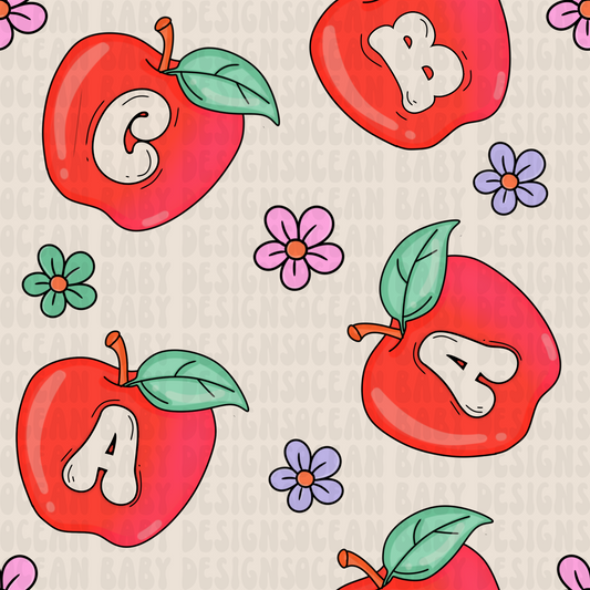 Back 2 school apples