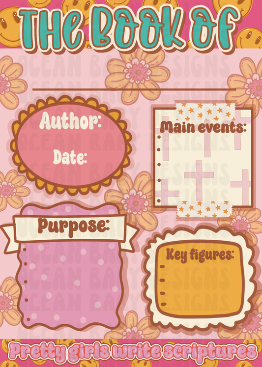 Bible Note inserts