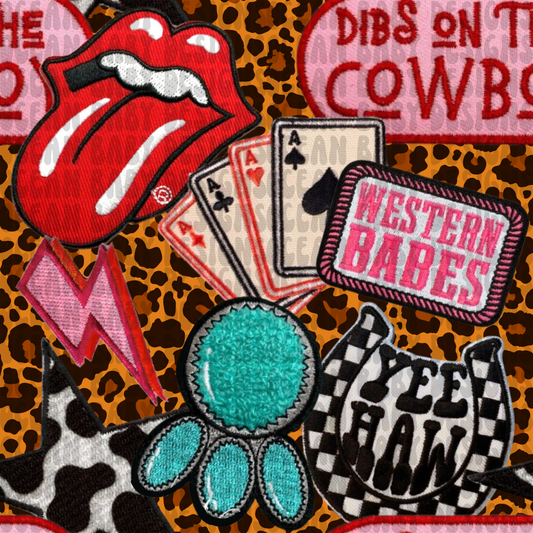 Trendy Western patches