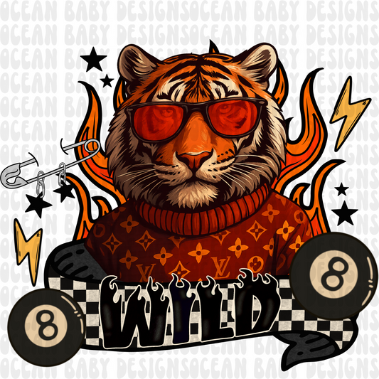 WILD TIGER PNG