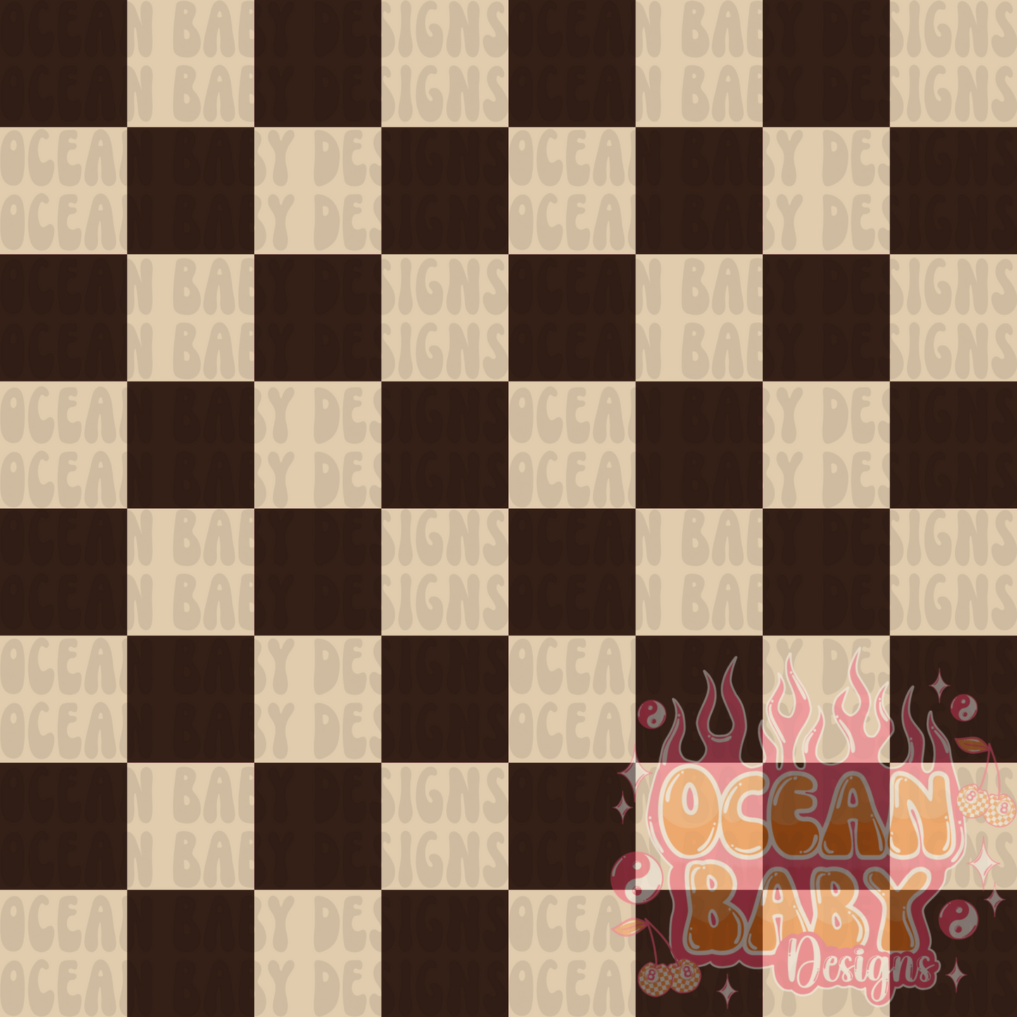 Checkered coord