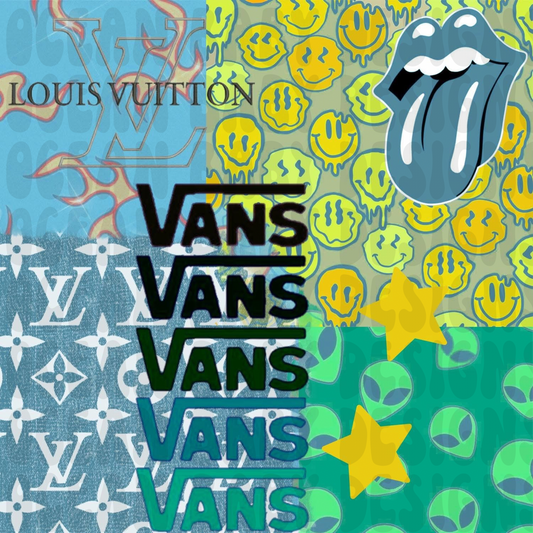 Neon vans patch