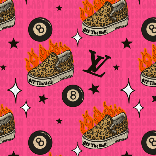 Boujee leopard vans