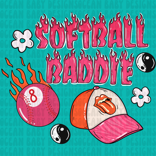 Softball baddie png