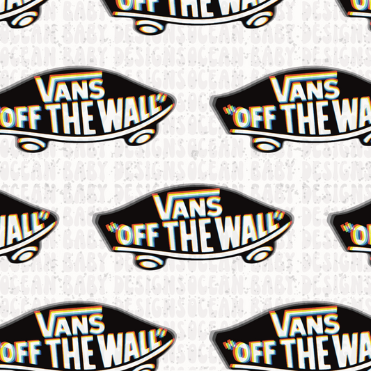 Off the wall white background