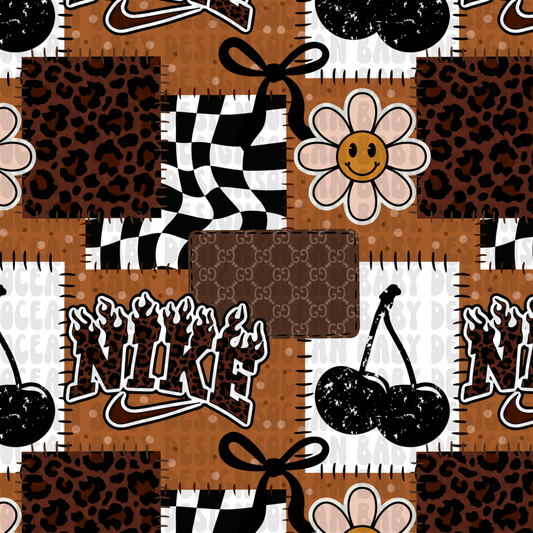 N Shoe GG boujee patchwork