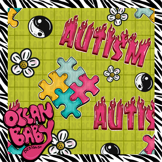 Autism acceptance girl