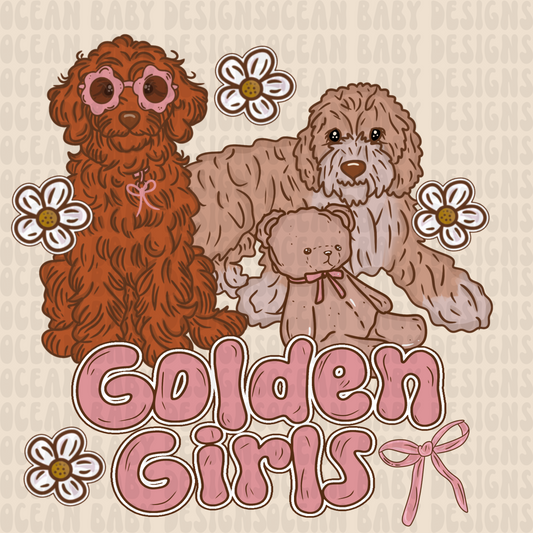 Golden girls puppies png