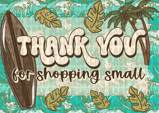 Ocean | thank you card
