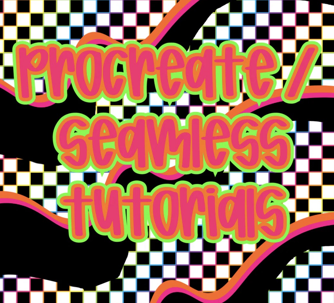 Seamless drive tutorials for procreate   ☆ NO CODES
