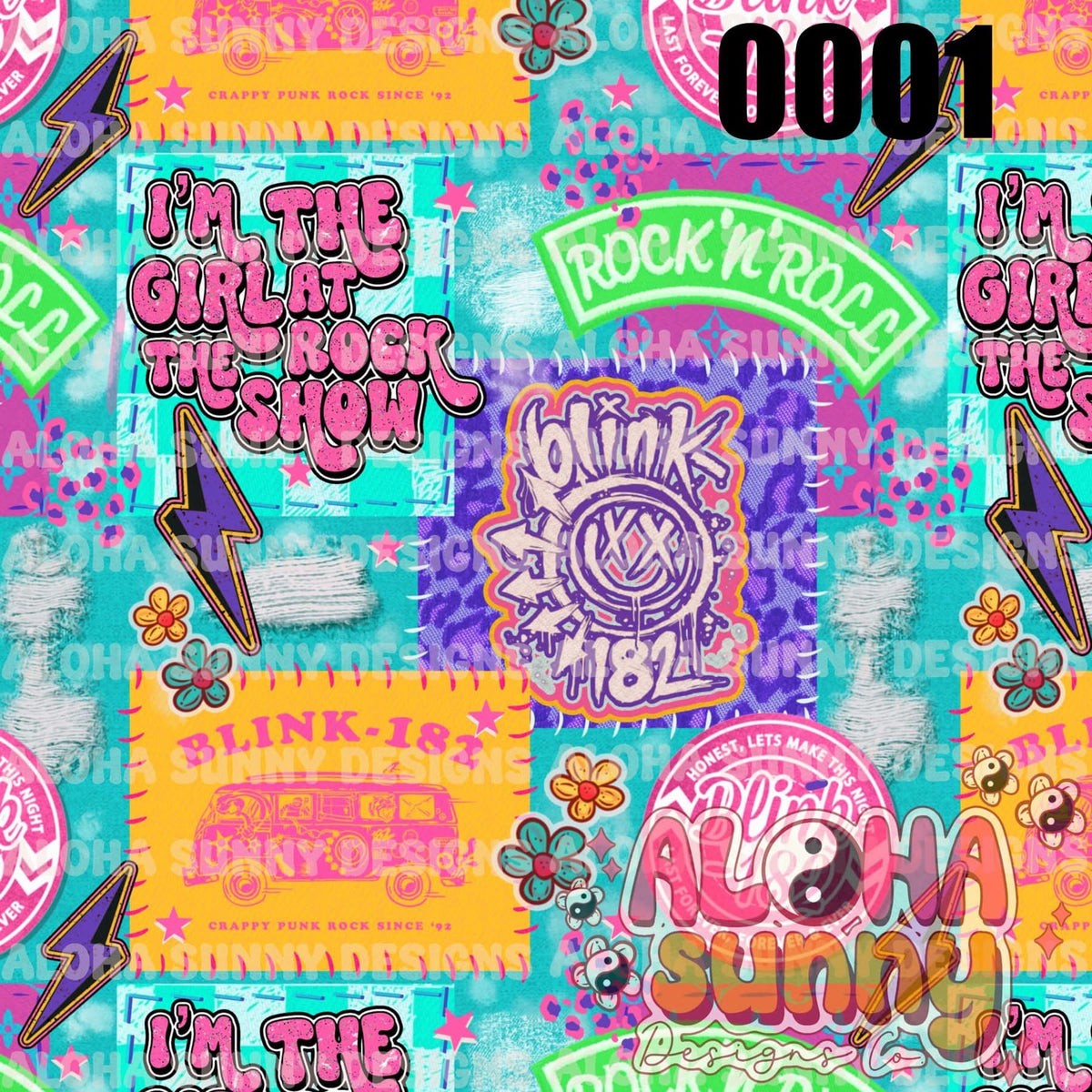 Band blink patchwork