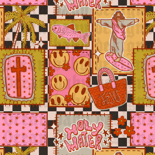 Holy water patchwork