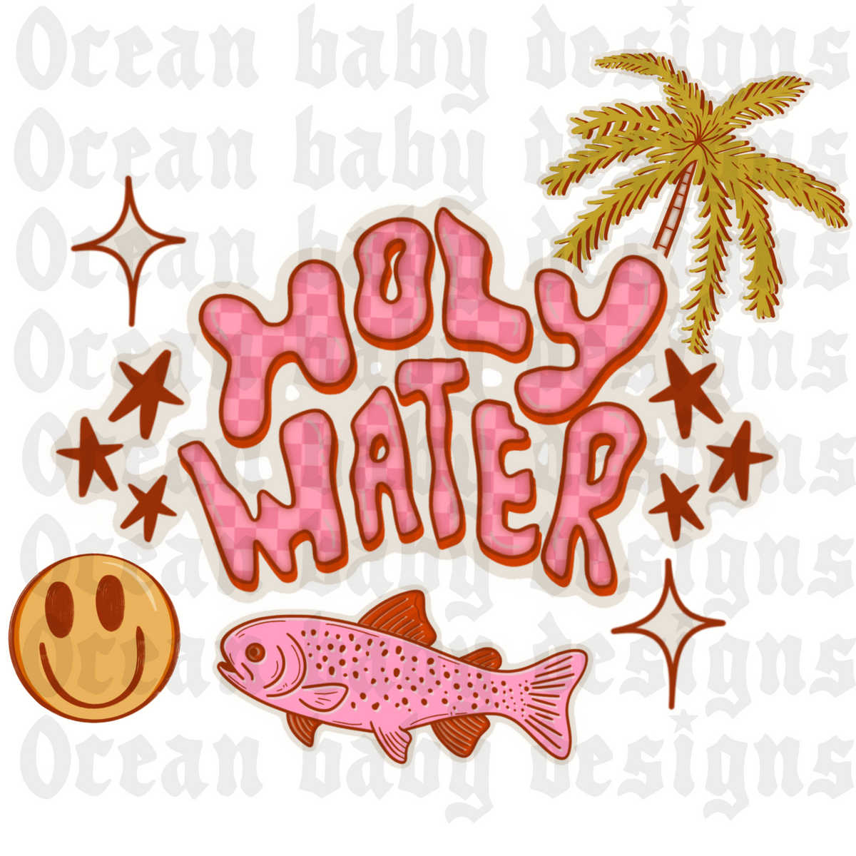 Holy water patchwork png