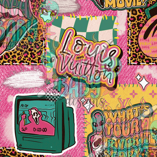 Scream patchwork