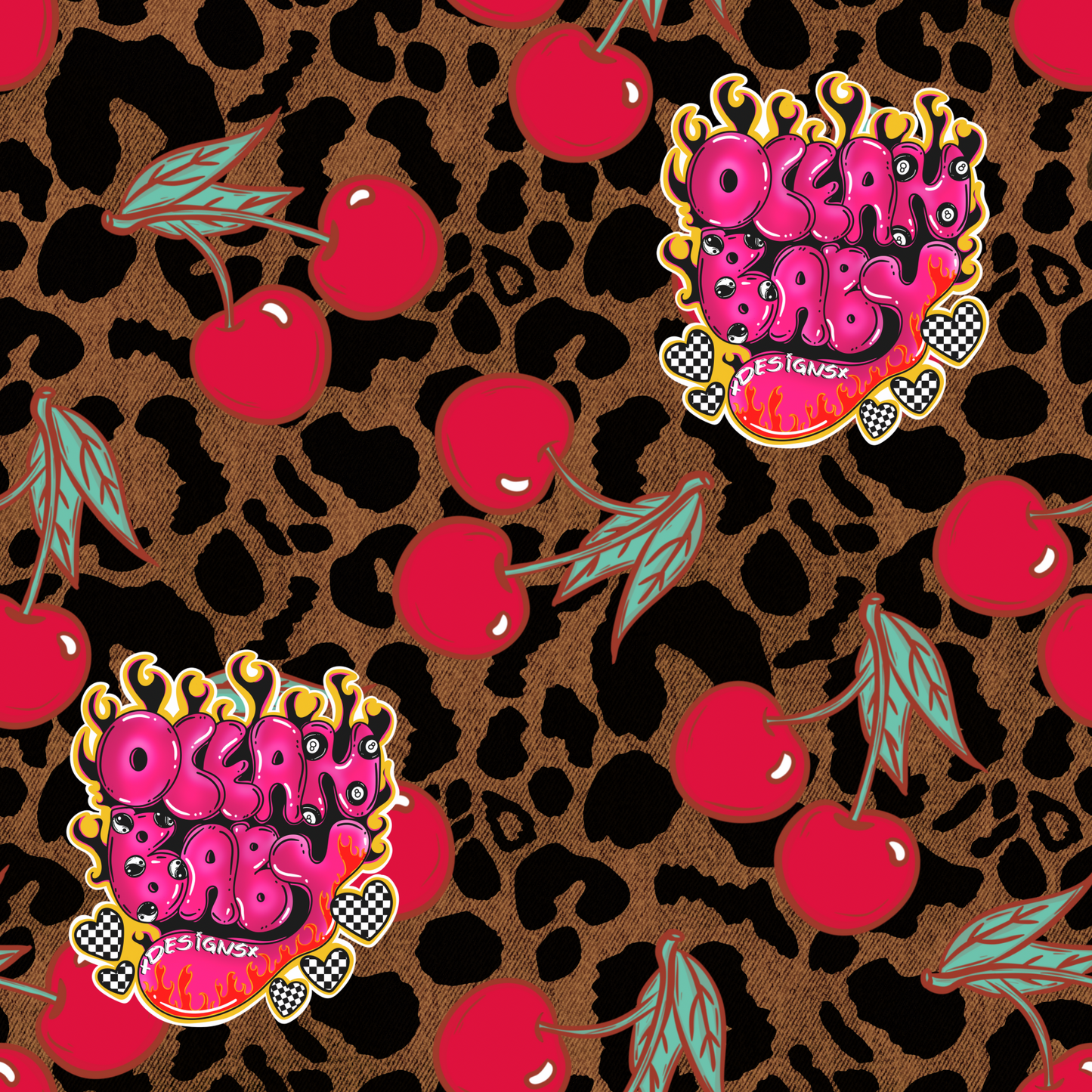 Leopard cherries