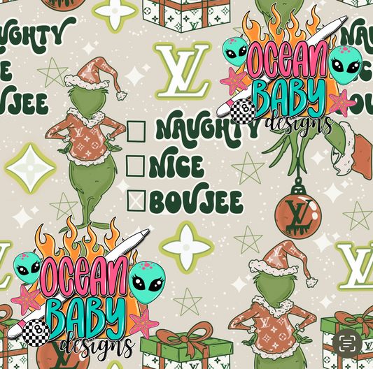 Naughty nice boujee