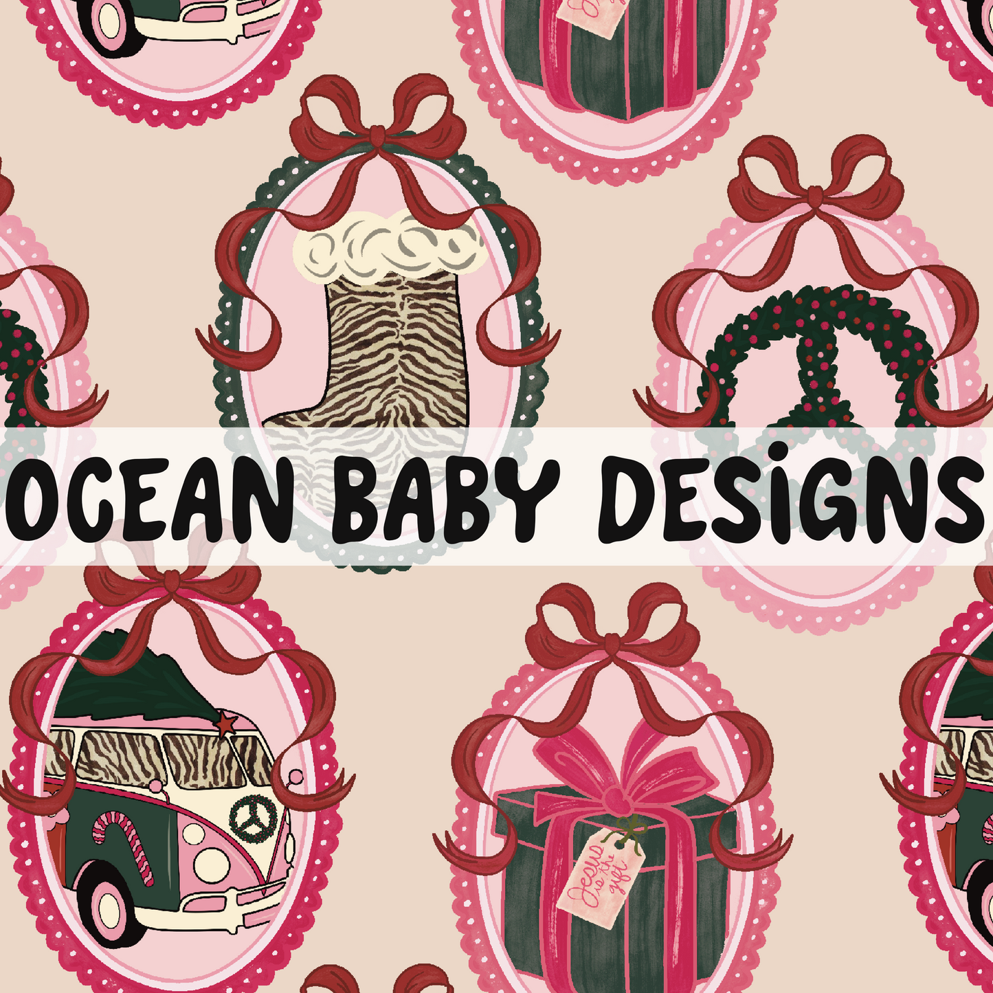 Groovy Christmas frames PLUS COORD