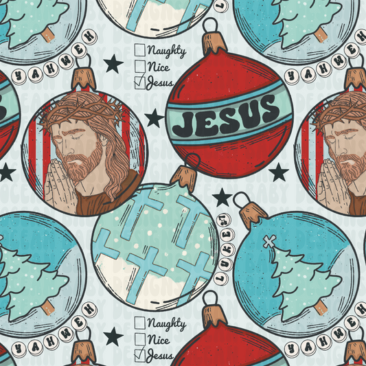 Jesus ornaments boys