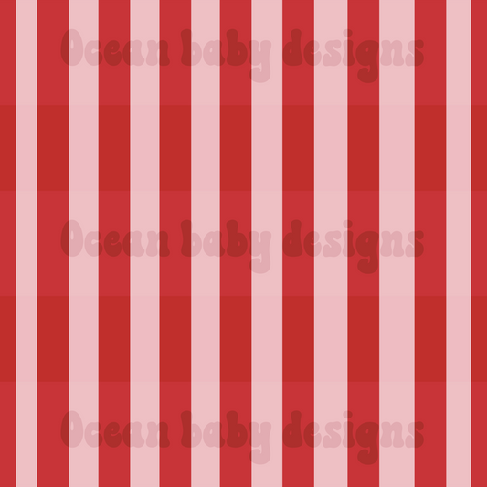 Coordinating stripes Jesus ornaments