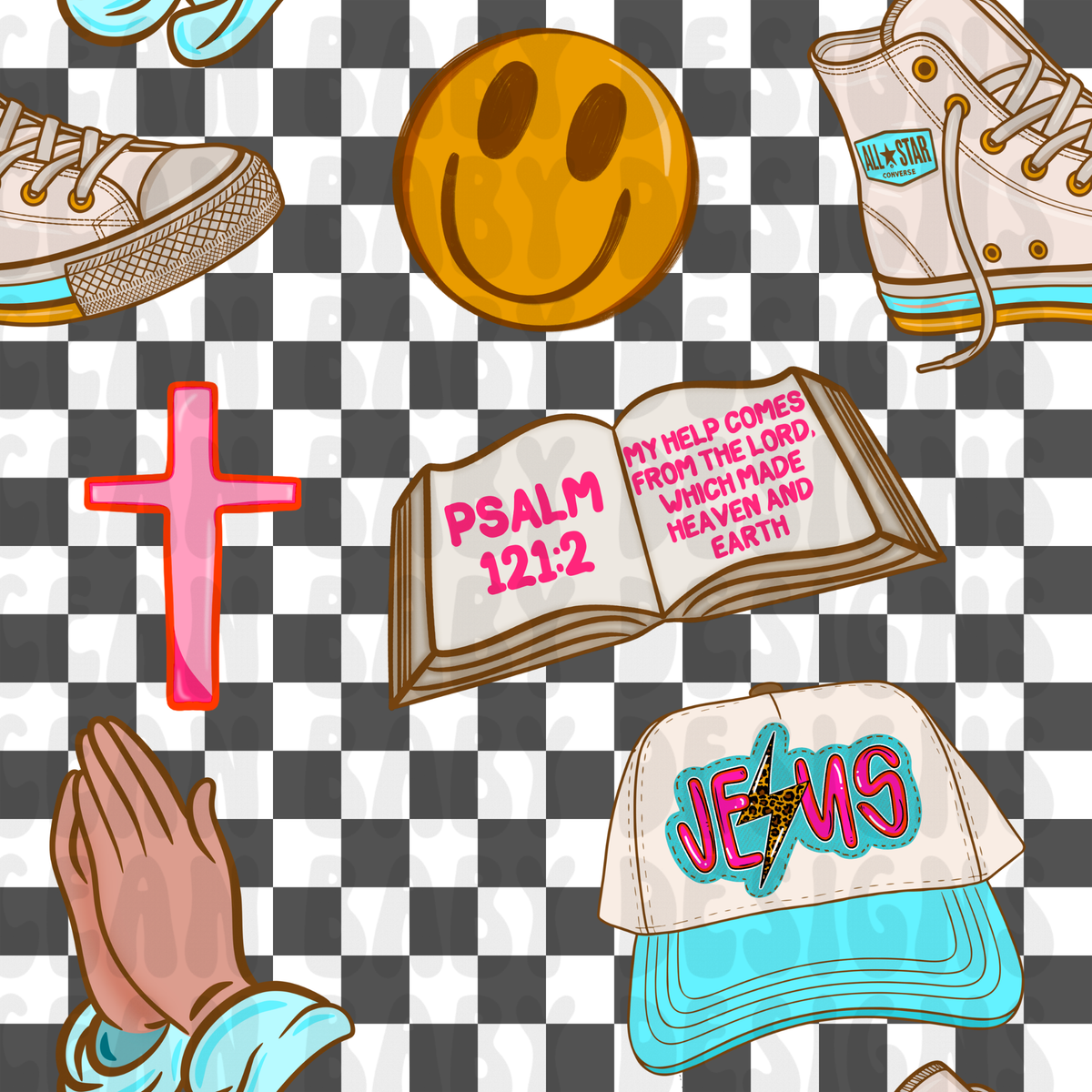 Jesus trucker hat