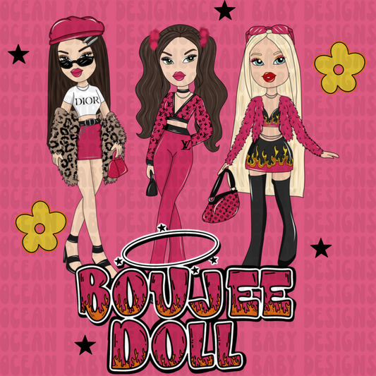 Boujee doll png