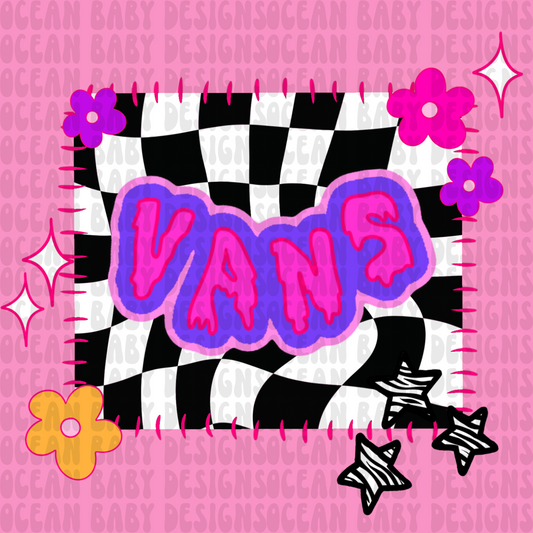 Funky V shoes png