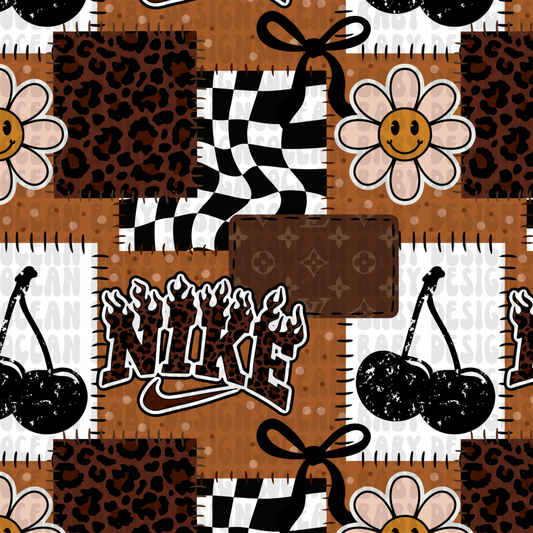 N Shoe boujee L patchwork
