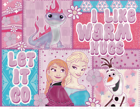 Frozen patchwork