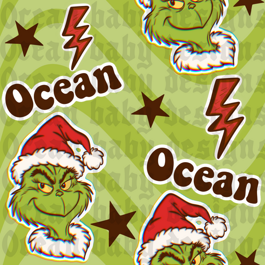 Editable in Canva name template BOY