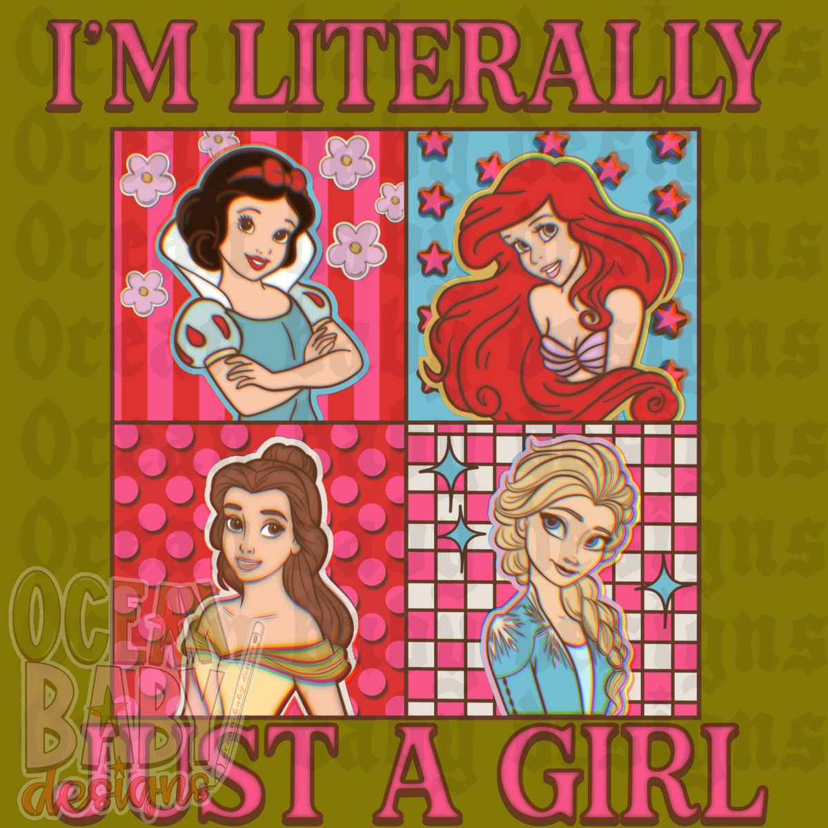 I’m literally Just a girl png