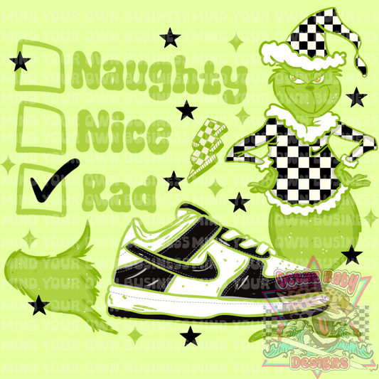 Rad Green guy png