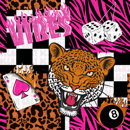 Leopard vibes patchwork